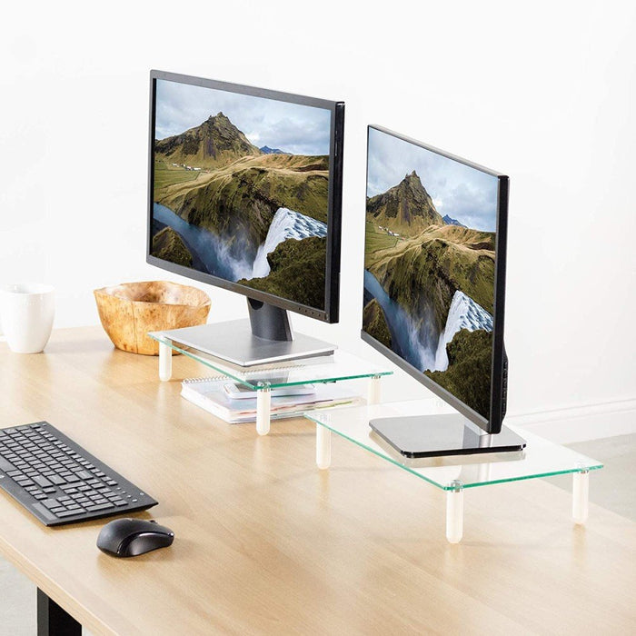 EAN 8054529028504 - Techly ICA-MS 461 soporte para monitor 81,3 cm (32") Escritorio Transparente imagen 10