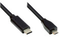 EAN 4014619366811 - Alcasa GC-M0123 cable USB USB 2.0 2 m Micro-USB B USB C Negro imagen 1
