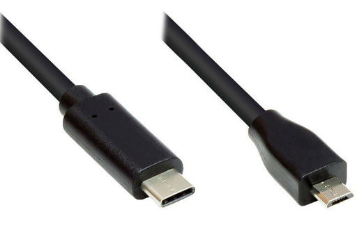 EAN 4014619366811 - Alcasa GC-M0123 cable USB USB 2.0 2 m Micro-USB B USB C Negro imagen 1