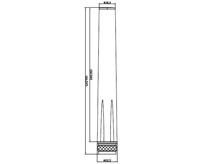 EAN 4043619889808 - DeLOCK 88980 antena para red Antena omnidireccional Clase N 2,5 dBi imagen 3