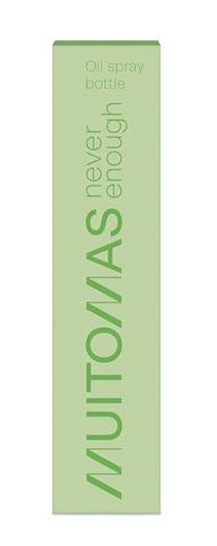 EAN 8021735225959 - Muitomas OILSPRAY100MLGN dispensador de aceite/vinagre 0,1 L Botella Vidrio, Plástico Transparente, Verde imagen 4