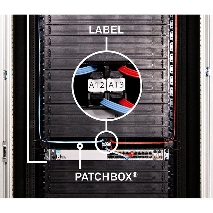 EAN 0674376605796 - PATCHBOX Identifikationsetiketten 60 Stück imagen 4