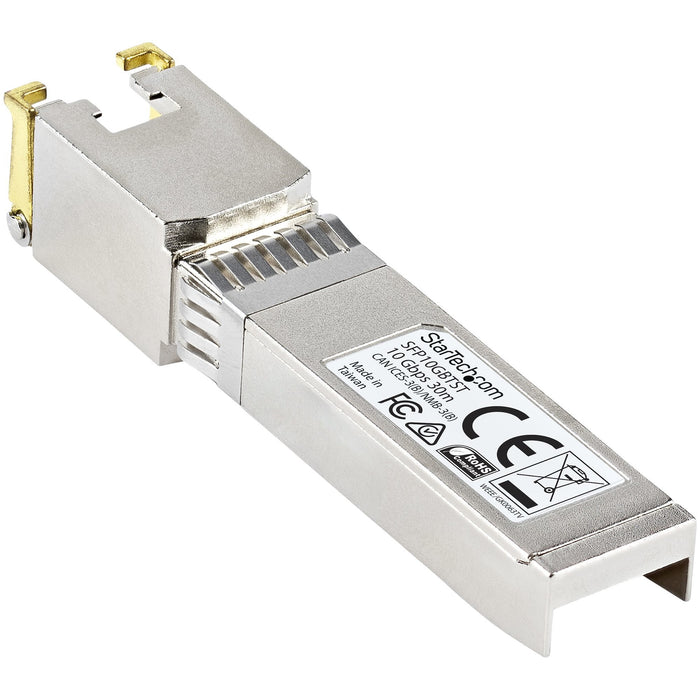 EAN 65030873376 - StarTech.com SFP10GBTST red modulo transceptor Cobre 10000 Mbit/s SFP+ imagen 4