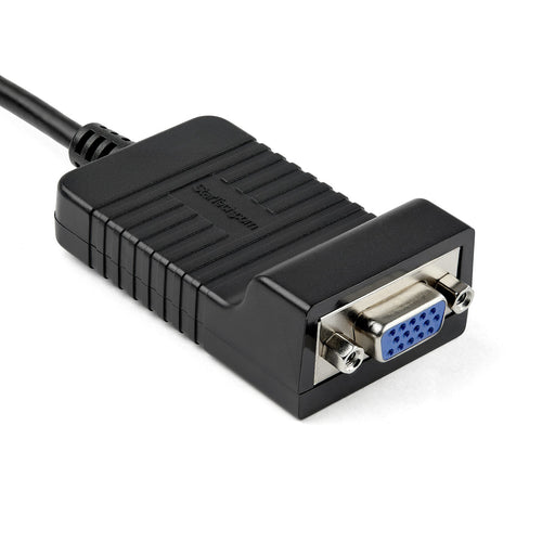 EAN 0065030834551 - StarTech.com DP2VGA adaptador de cable de vídeo 0,08 m VGA (D-Sub) Negro imagen 2