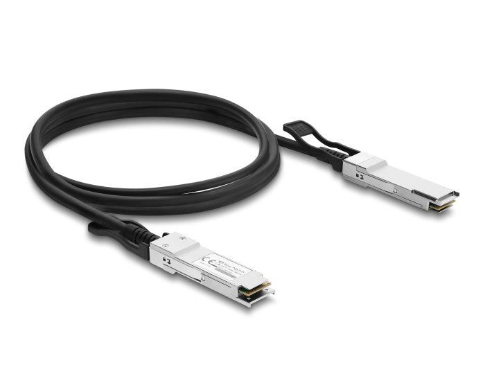 EAN 4043619842438 - DeLOCK 84243 Cable de fibra óptica e InfiniBand QSFP+ Negro imagen 2