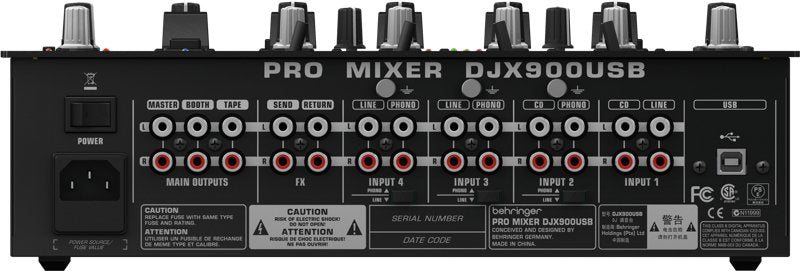 EAN 4033653130462 - Behringer DJX900USB mezclador DJ 5 canales imagen 2