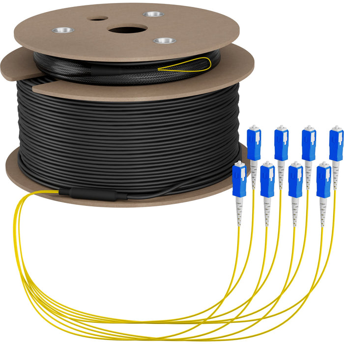 EAN 4049759307271 - EFB Elektronik O8321S190OS2 Cable de fibra óptica e InfiniBand 190 m 8x SC U-DQ(ZN) BH Negro, Azul, Amari imagen 1