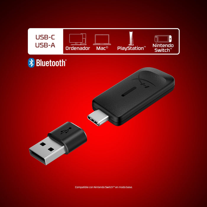 EAN 0198990148311 - HyperX Cloud Flight 2 Auriculares Inalámbrico Diadema Juego Bluetooth Negro imagen 4
