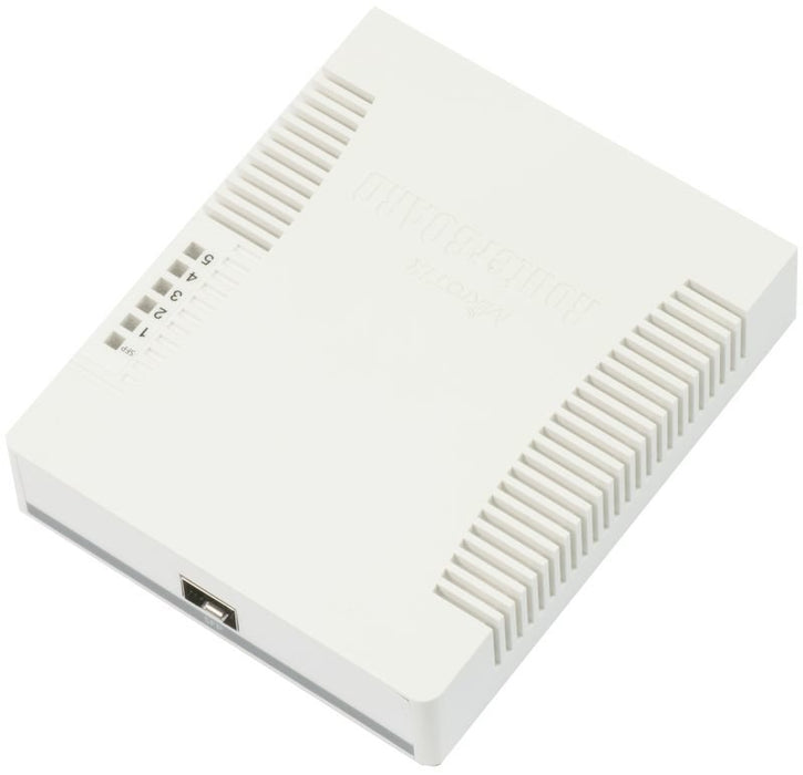 EAN 5715063709917 - Mikrotik RB260GS Gigabit Ethernet (10/100/1000) Energía sobre Ethernet (PoE) Blanco imagen 3