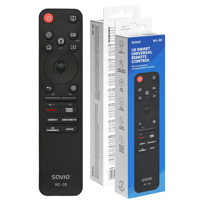 EAN 5907264110306 - Savio RC-30 mando a distancia IR/Bluetooth Botones imagen 5