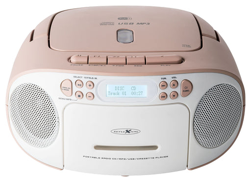 EAN 4260035678933 - Reflexion RCR2260DAB radio Portátil Blanco, Rosa imagen 1