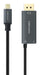 EAN 8433281017399 - Nanocable 10.15.5012 adaptador de cable de vídeo 1,8 m USB Tipo C DisplayPort + USB Type-C Negro imagen 2