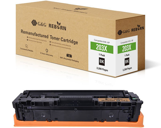 EAN 6942383121191 - G&G GR-HCF540X cartucho de tóner 1 pieza(s) Compatible Negro imagen 1