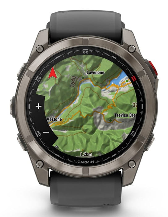EAN 753759351007 - Garmin fēnix 8 Pro 3,56 cm (1.4") AMOLED 51 mm Digital 454 x 454 Pixeles Pantalla táctil Grafito, Titanio  imagen 6