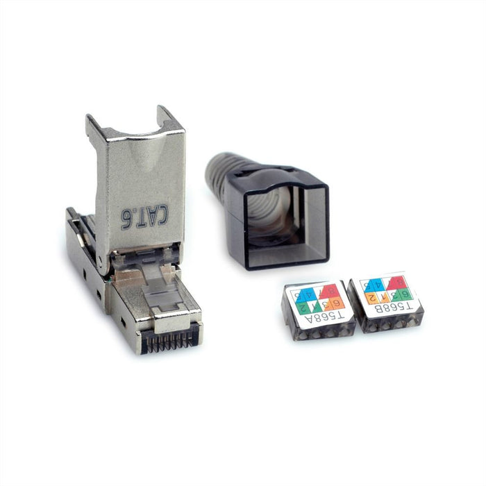 EAN 7630049610071 - VALUE 26.99.0371 conector RJ-45 Plata imagen 6