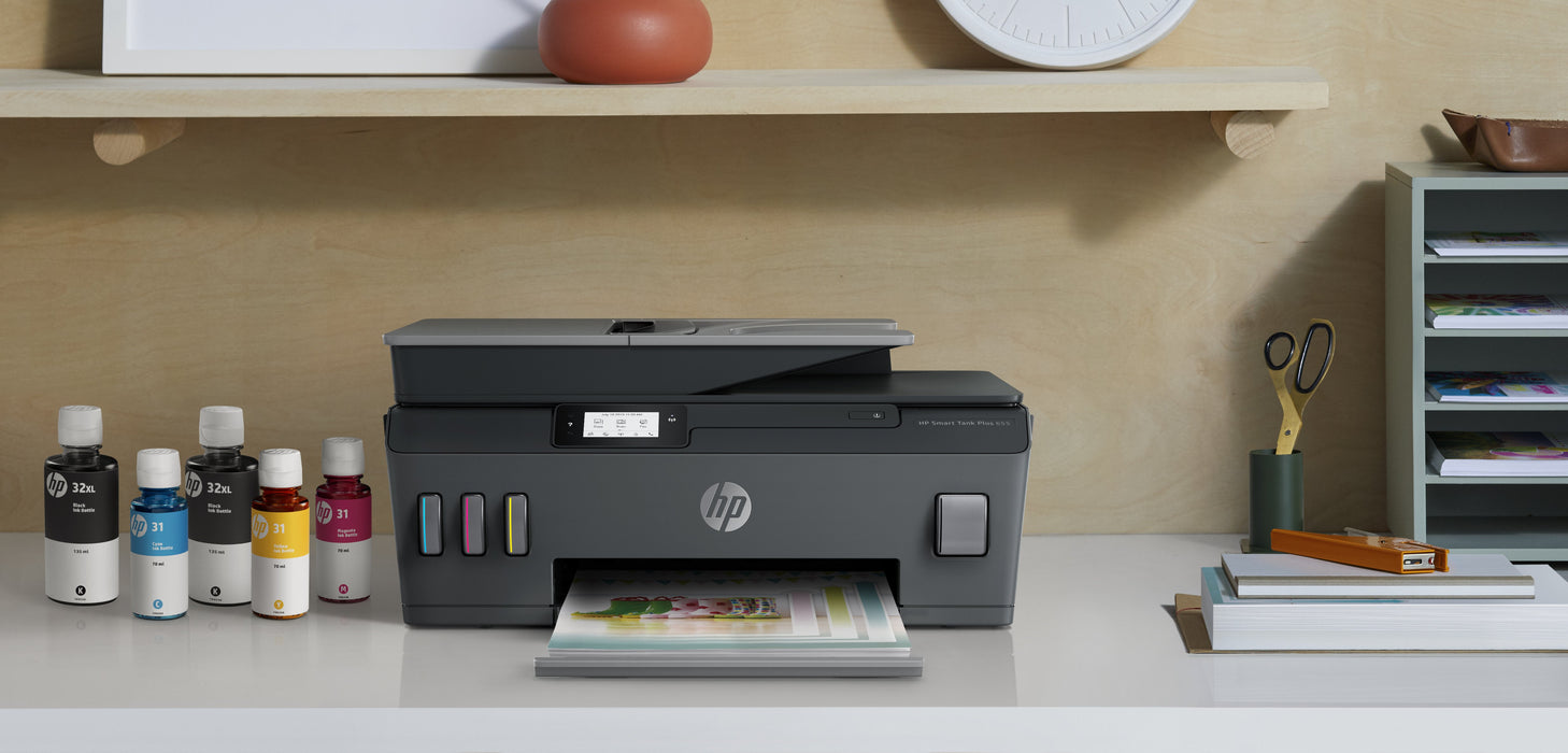 EAN 0192545948258 - HP Smart Tank Plus 655 Wireless All-in-One Inyección de tinta térmica A4 4800 x 1200 DPI 11 ppm Wifi imagen 3