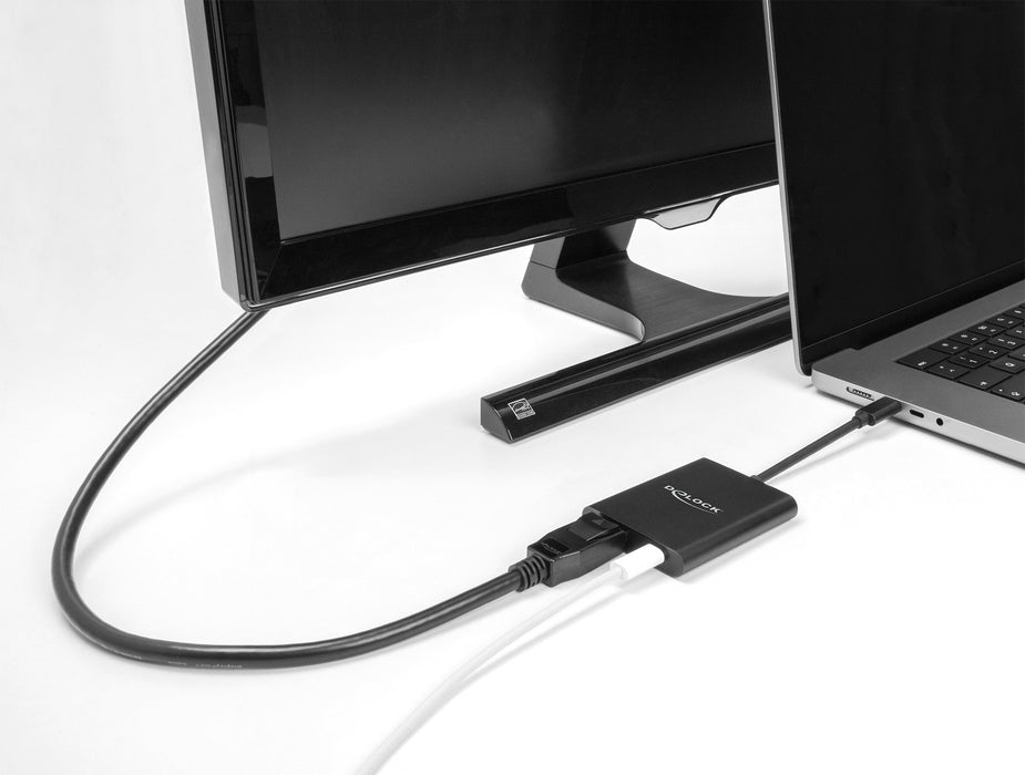 EAN 4043619642021 - DeLOCK USB Type-C Adapter zu DisplayPort Negro imagen 2