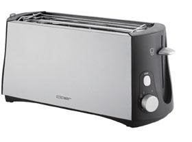 EAN 4004631037103 - Cloer 3710 tostadora 4 rebanada(s) 1380 W Negro, Acero pulido imagen 1