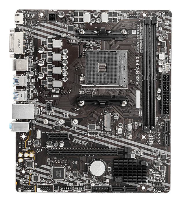 EAN 4719072749927 - MSI A520M-A PRO placa base AMD A520 Zócalo AM4 micro ATX imagen 2
