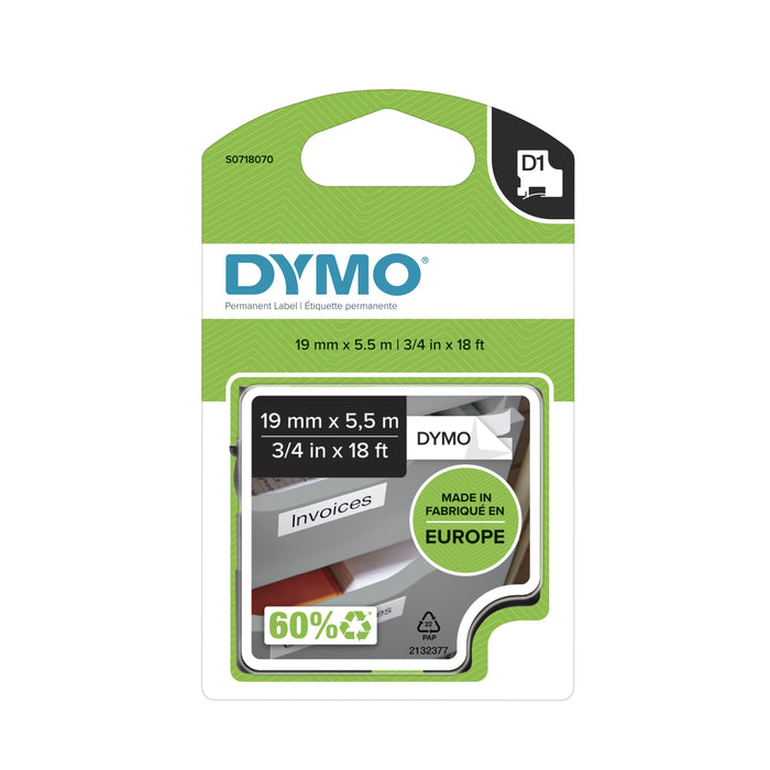 EAN 5411313169608 - DYMO D1 Durable - Black on White - 19mm cinta para impresora de etiquetas Negro sobre blanco imagen 3