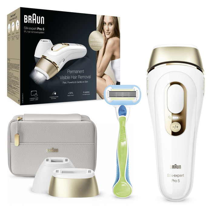 EAN 4210201412649 - Braun Silk-expert Pro Silk expert Pro 5 PL5154 Luz pulsada intensa (IPL) Oro, Blanco imagen 1