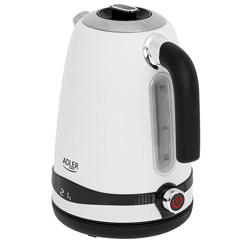 EAN 5902934839242 - Adler AD 1295w tetera eléctrica 1,7 L 2200 W Negro, Blanco imagen 2