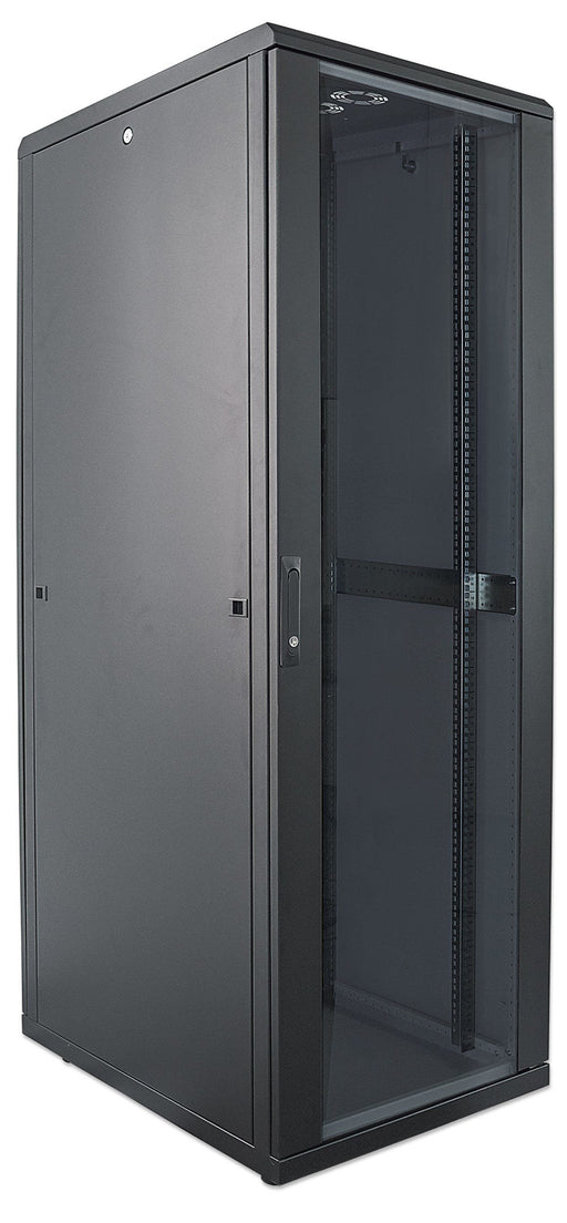 EAN 0766623713603 - Intellinet 713603 armario rack 22U Rack o bastidor independiente Negro imagen 2