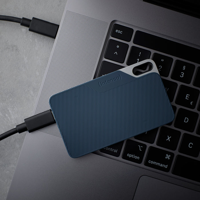 EAN 4034303033553 - Intenso Lesen/Schreiben bis zu 500 MB/s/500GB USB Tipo C 3.2 Gen 1 (3.1 Gen 1) Azul, Gris imagen 5