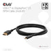 EAN 8719214473655 - CLUB3D CAC-1563 adaptador de cable de vídeo 2 m USB Tipo C DisplayPort Negro imagen 3