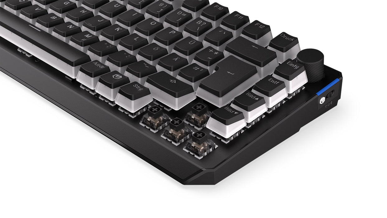 EAN 5903018666853 - ENDORFY Thock 75% teclado Juego RF inalámbrica + USB QWERTZ Alemán Negro imagen 10