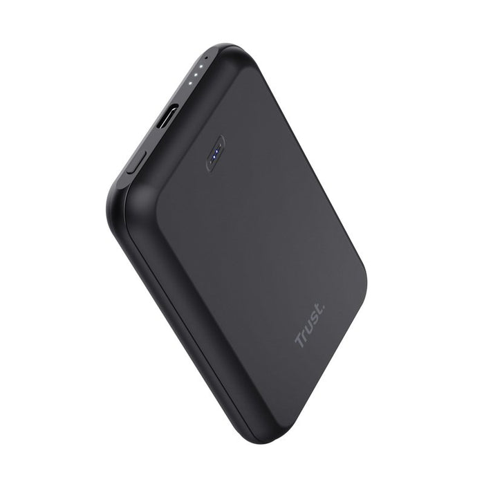 EAN 8713439248777 - Trust Magno Polímero de litio 5000 mAh Cargador inalámbrico Negro imagen 2