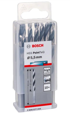EAN 3165140907323 - Bosch 2 608 577 223 broca Broca helicoidal 10 pieza(s) imagen 2