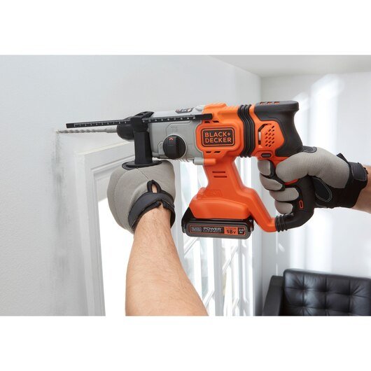EAN 5035048705032 - Black & Decker BCD900B-XJ taladro 1880 RPM SDS Plus Negro, Naranja imagen 6