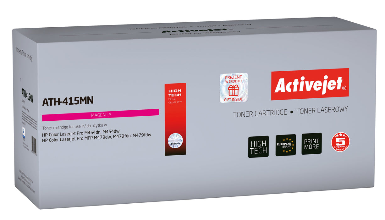 EAN 5901443115540 - Activejet ATH-415MN CHIP cartucho de tóner 1 pieza(s) Compatible Púrpura imagen 1