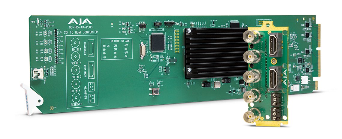 EAN 812321031409 - AJA OG-Hi5-4K-Plus imagen 1