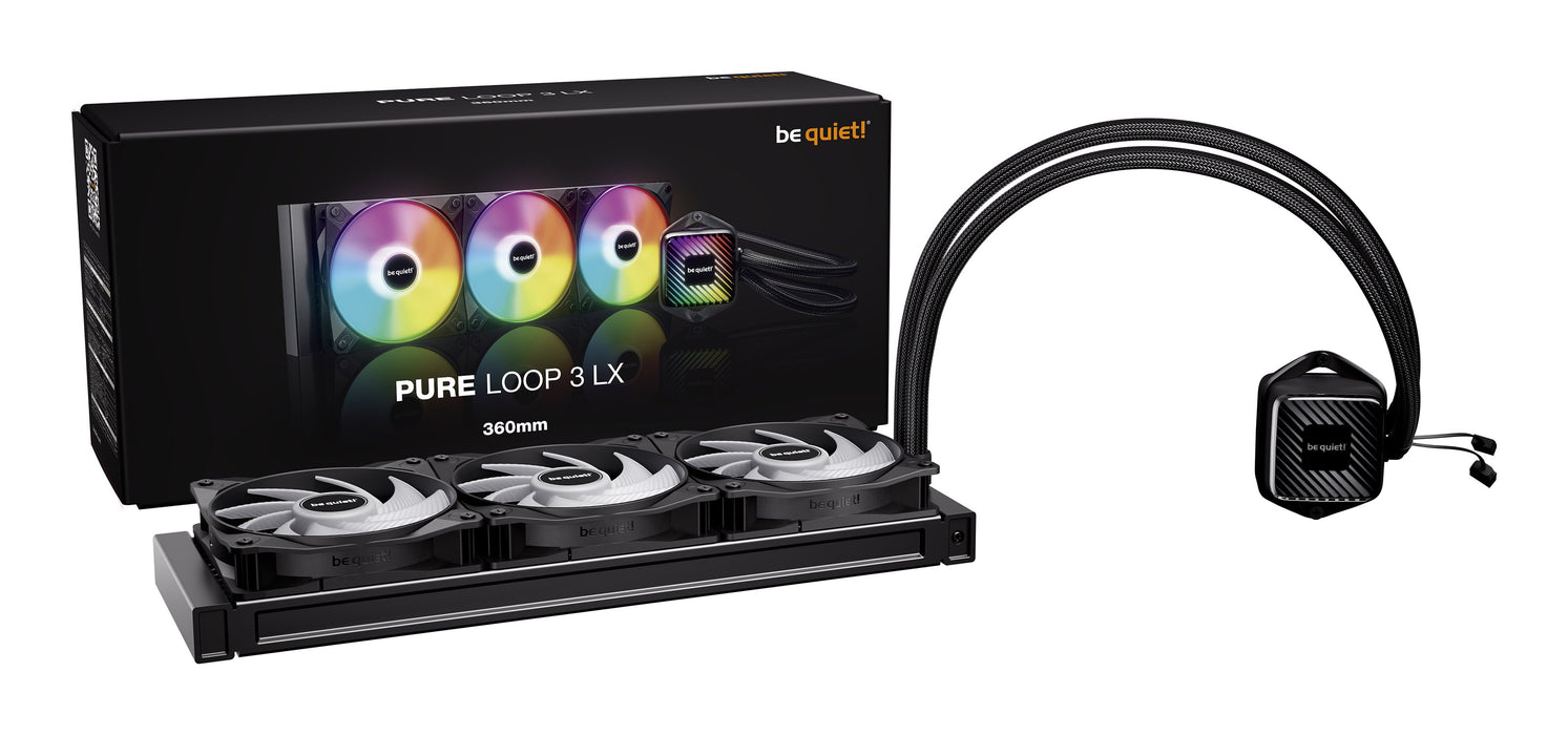 EAN 4260052193204 - be quiet! PURE LOOP 3 LX Procesador Sistema de refrigeración líquida todo en uno 12 cm Negro 1 pieza(s) imagen 2