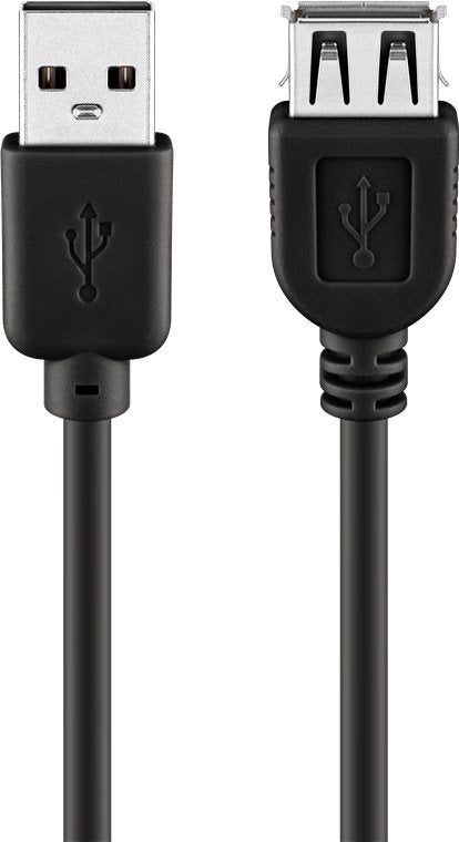 EAN 4040849689055 - Goobay 68905 cable USB USB 2.0 5 m USB A Negro imagen 1