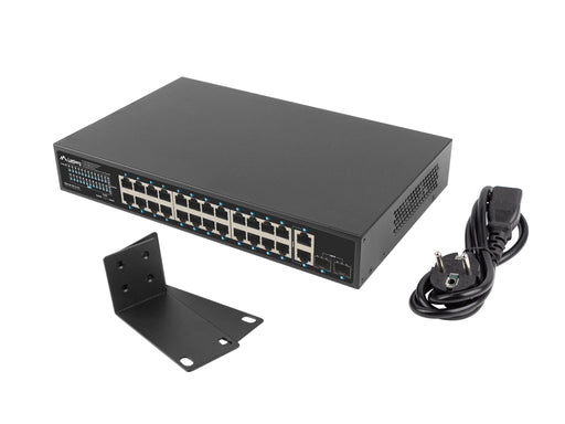 EAN 5901969438680 - Lanberg RSGE-24P-2GE-2S-250 switch No administrado imagen 1