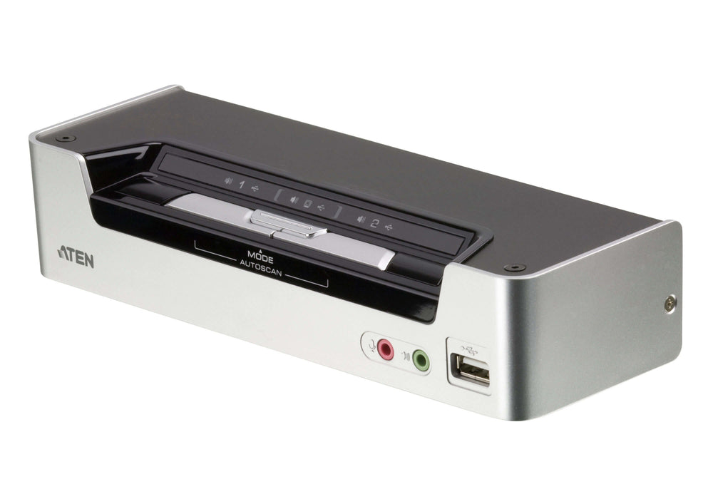 EAN 0672792398131 - ATEN CS1792 interruptor KVM Montaje en rack Negro, Plata imagen 1