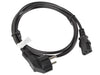 EAN 5901969409727 - Lanberg CA-C13C-10CC-0018-BK cable de transmisión Negro 1,8 m C13 acoplador CEE7/7 imagen 1
