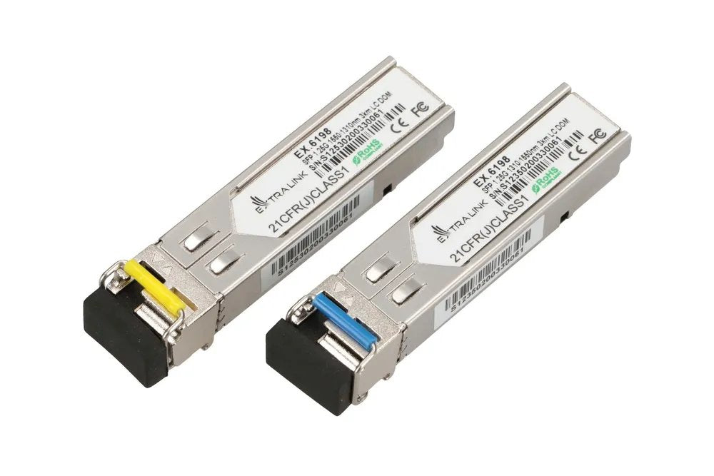 EAN 5902560366198 - Extralink EX.6198 red modulo transceptor Fibra óptica 1250 Mbit/s imagen 1
