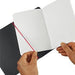 EAN 4008110493398 - Herlitz 11361557 carpeta Polipropileno (PP) Negro, Rojo A5/40 imagen 3