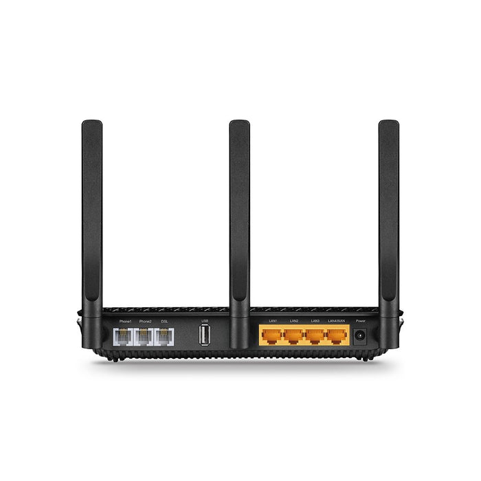 EAN 6935364095437 - TP-Link Archer AC1600 router inalámbrico Gigabit Ethernet Doble banda (2,4 GHz / 5 GHz) 4G Negro, Plata imagen 3