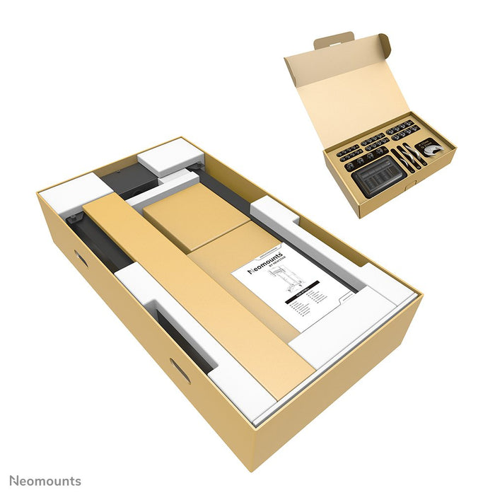 EAN 8717371449711 - Neomounts FL55-875BL1 mueble y soporte para dispositivo multimedia Negro Soporte de suelo fijo imagen 14