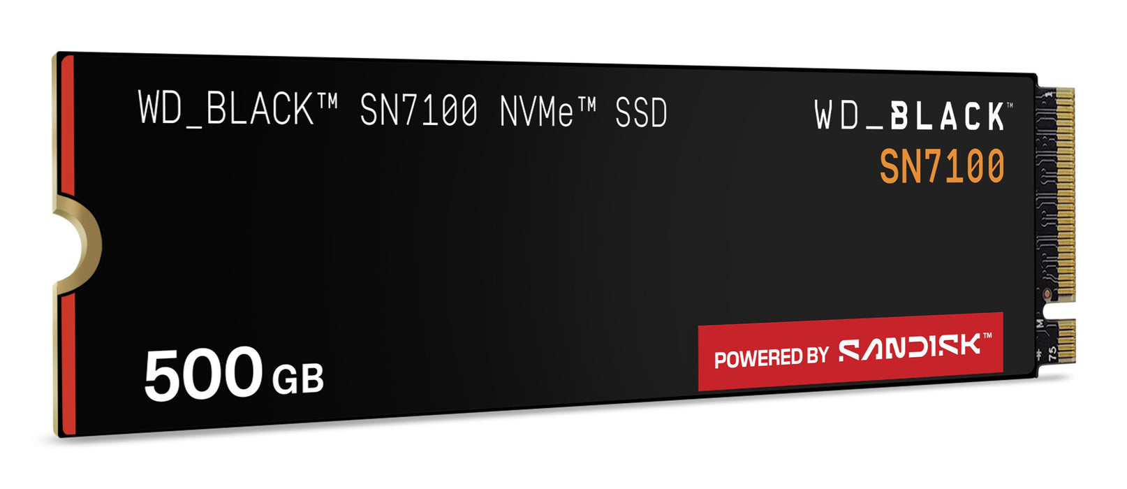 EAN 0718037893662 - SanDisk Black WD_BLACK SN7100 NVMe 500 GB M.2 PCI Express 4.0 imagen 4