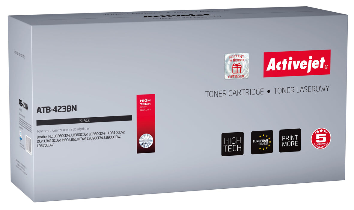 EAN 5901443109655 - Activejet ATB-423BN cartucho de tóner 1 pieza(s) Compatible imagen 1