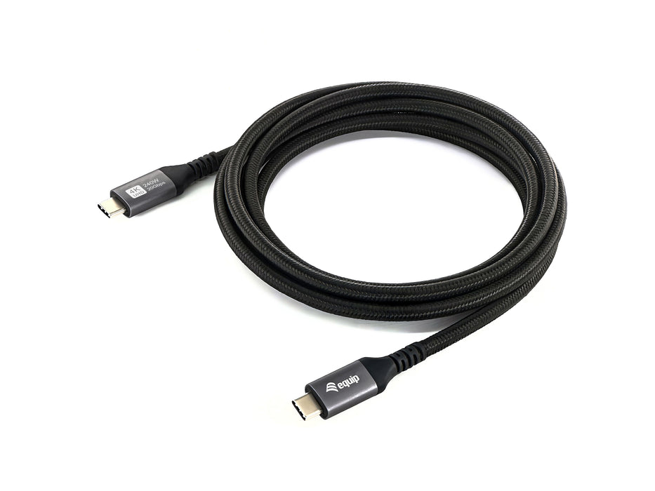 EAN 4015867243688 - Equip 128384 cable USB USB4 Gen 2x2 3 m USB C Negro imagen 1