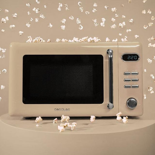 EAN 8435484017145 - Cecotec 01714 microondas Beige Microondas con grill Encimera 20 L 700 W imagen 2