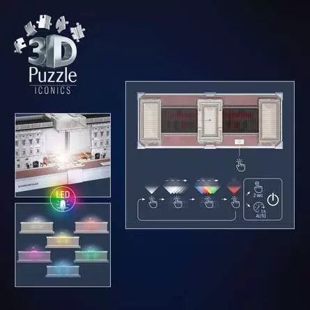 EAN 4005555080312 - Ravensburger 12008031 puzzle Puzle 3D 216 pieza(s) Edificios imagen 7