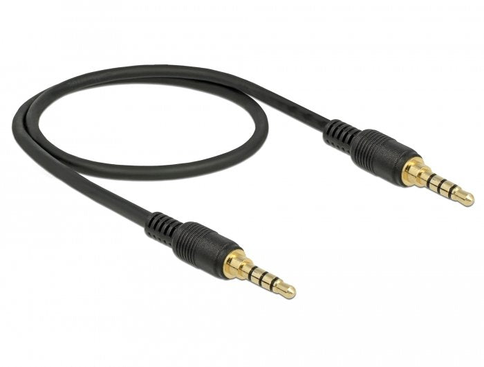 EAN 4043619855926 - DeLOCK 85592 cable de audio 0,5 m 3,5mm Negro imagen 2